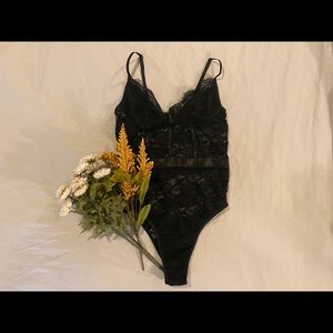 Black Lace Bodysuit